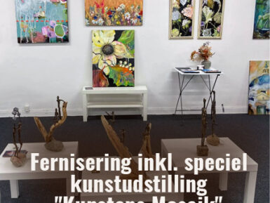 Fernisering inkl. speciel kunstudstilling “Kunstens Mosaik”